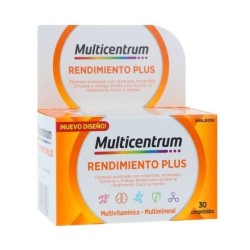 MULTICENTRUM RENDIMIENTO PLUS GINSENG & GINKGO 30 COMPRIMIDOS