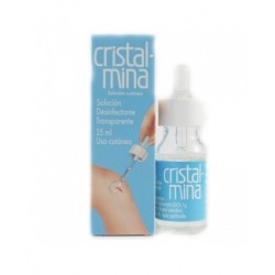 CRISTALMINA 10 MG/ML SOLUCIÓN CUTÁNEA 25 ML