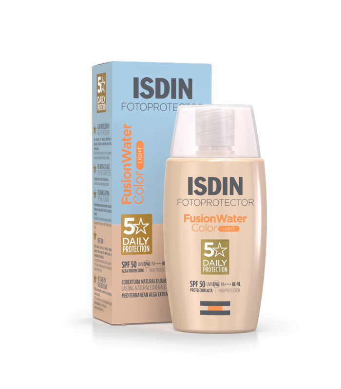 FOTOPROTECTOR ISDIN SPF50 FUSION WATER COLOR LIGHT 50 ML